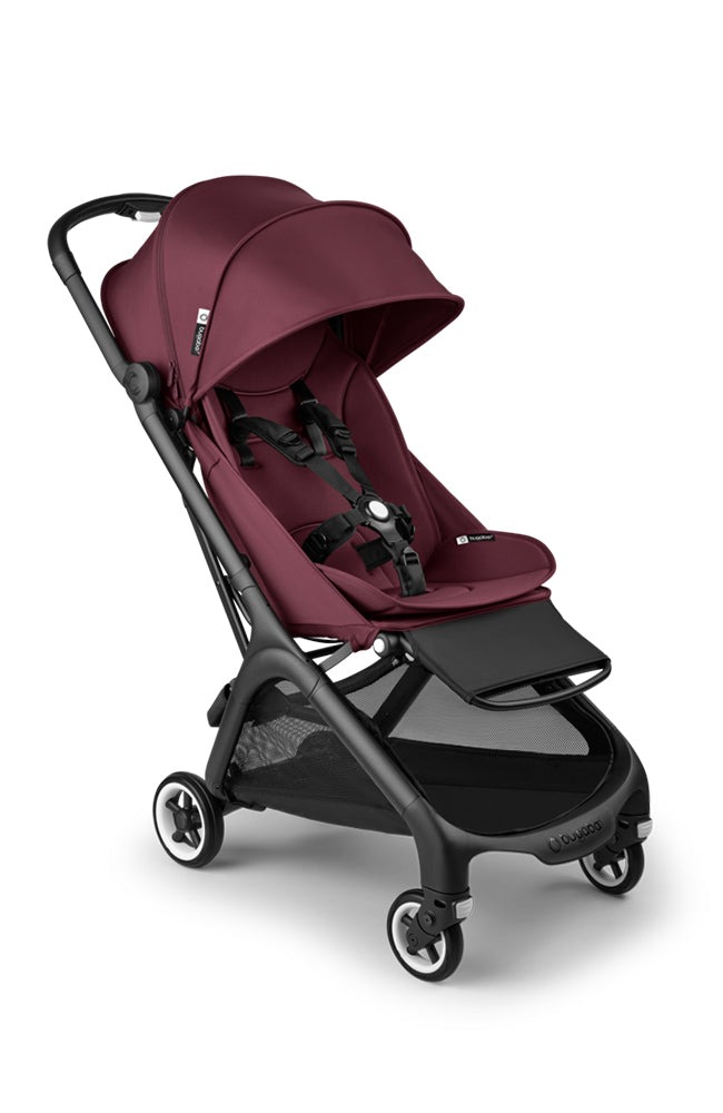 Sugri Butterfly Babushka バブーシュカ black Bugaboo Butterfly buggy Black/Dark Cherry | NordBaby™