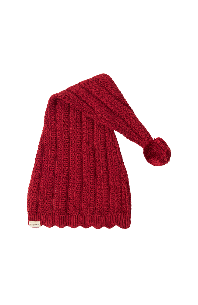 Alfen Rayon Knit Lace - Hibiscus Red