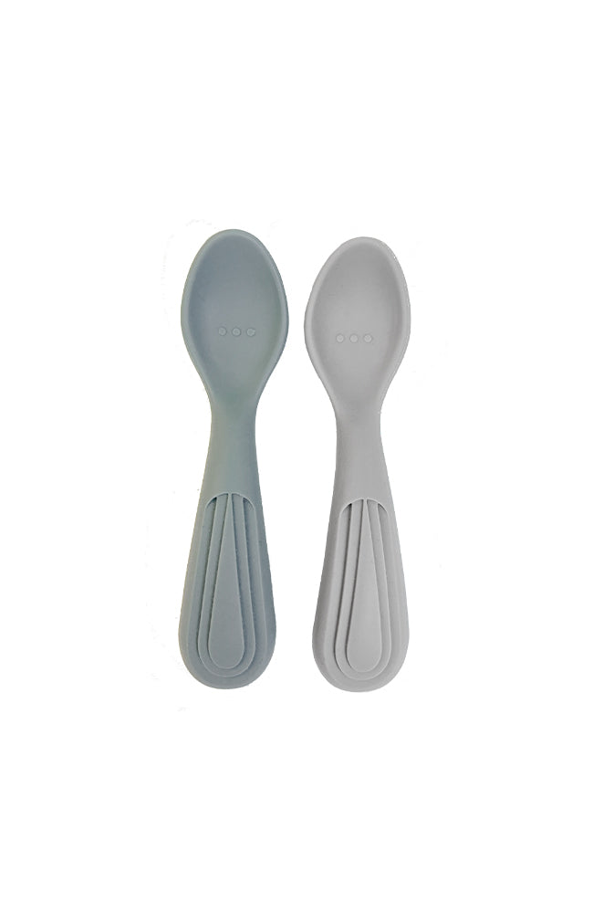 Spoons 2pack - Greige/Blue Clay