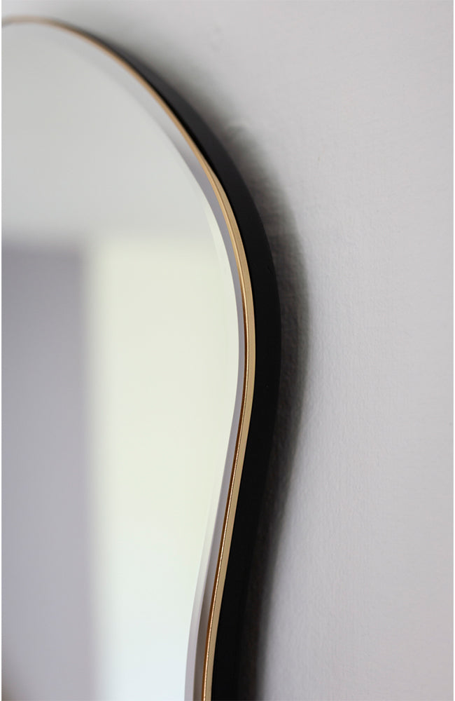 Pond Mirror - Large - Brass Ferm Living Inredning