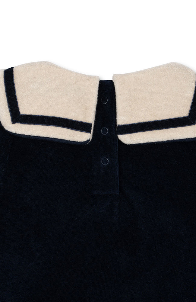 Matelot Romper - Navy Blazer