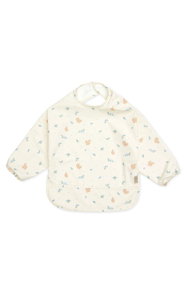 Bib Sleeved - Blueberries