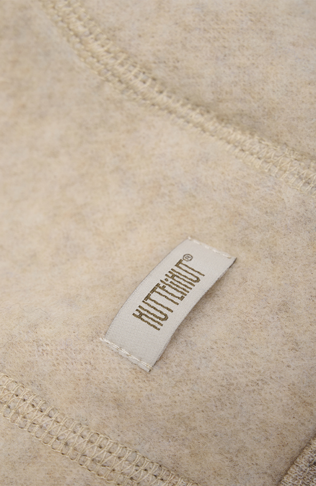 Bonnet Ears Alpaca Wool Knit - Off White 