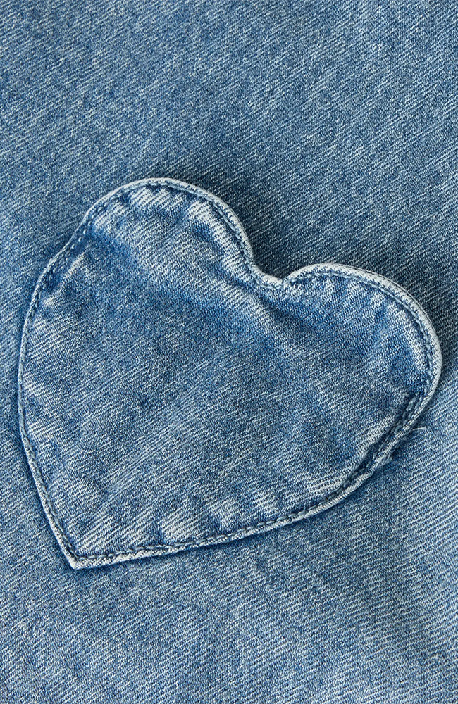 Lulia Denim Spencer Dress - Blue Denim