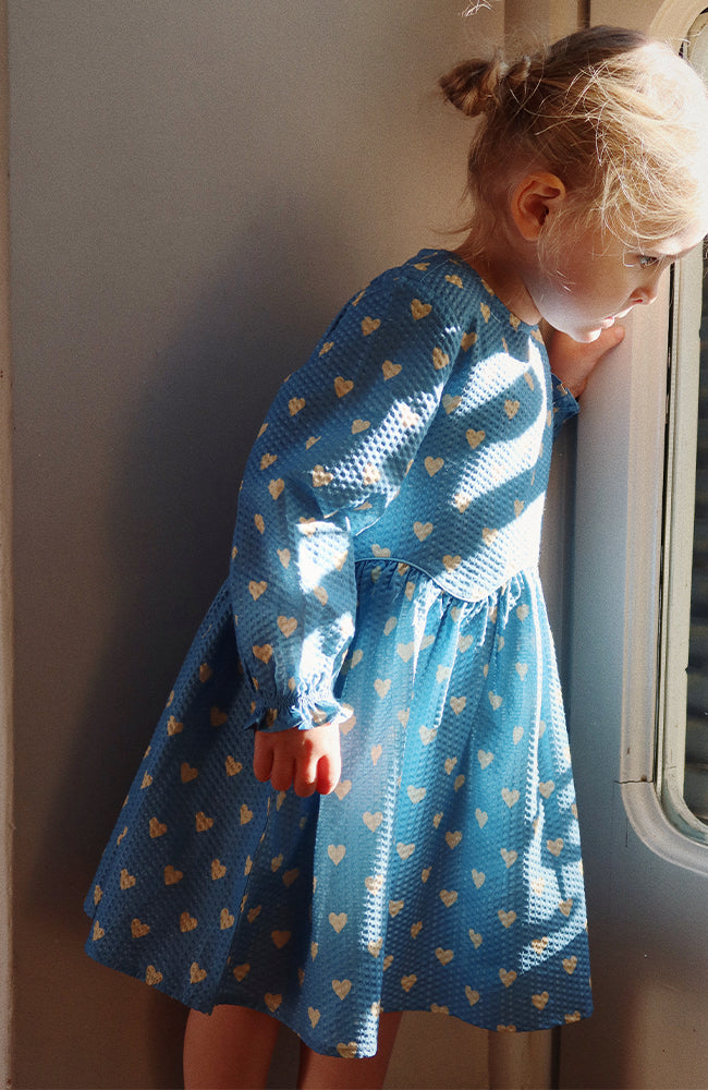 Vida Dress - Aisuru Blue Konges Slöjd Klänning