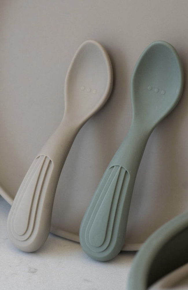 Spoons 2pack - Greige/Blue Clay