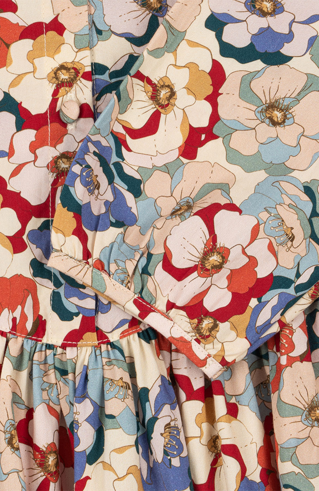 Coeur Collar dress - La Rosa