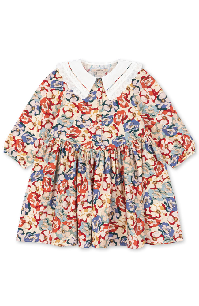 Coeur Collar dress - La Rosa