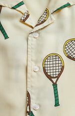 Tennis Woven Shirt - Off white