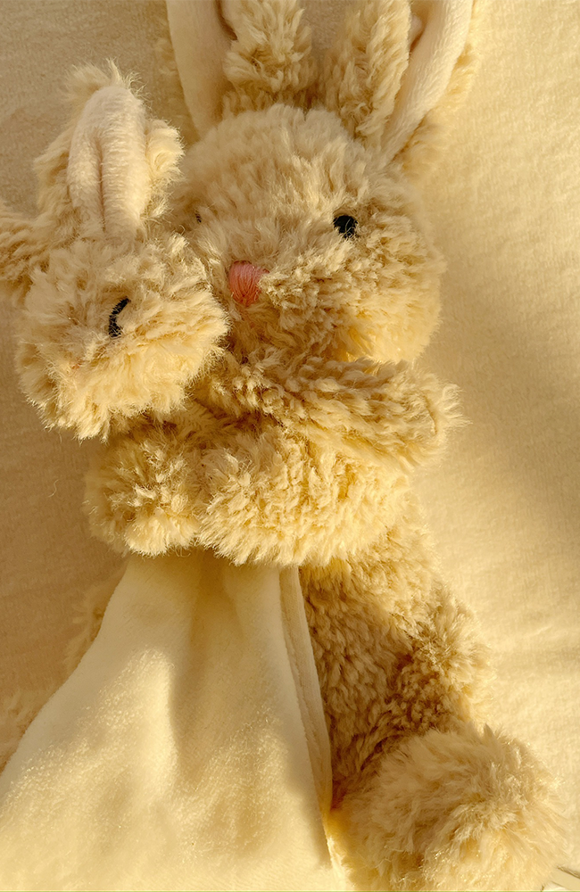 Piccobino Snuggle - Oyster Grey Fanga Fontana Mjukdjur