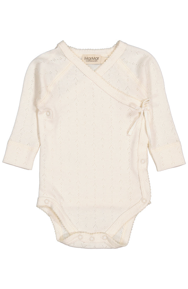 Belita Pointelle body - Flour White