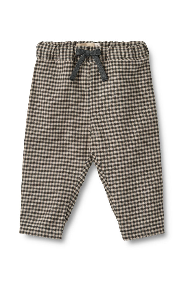 Trousers Lined Gustav - Raven Check