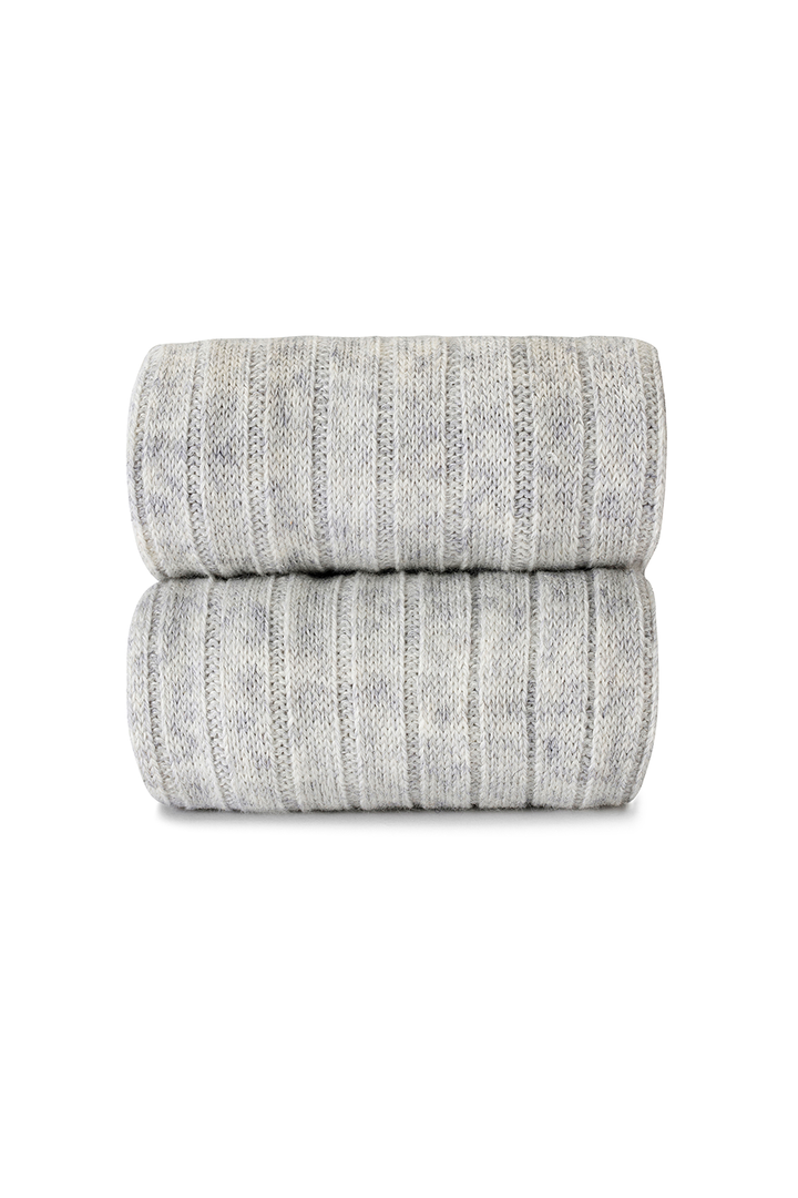 Merino Wool-blend Rib Tights - Cava