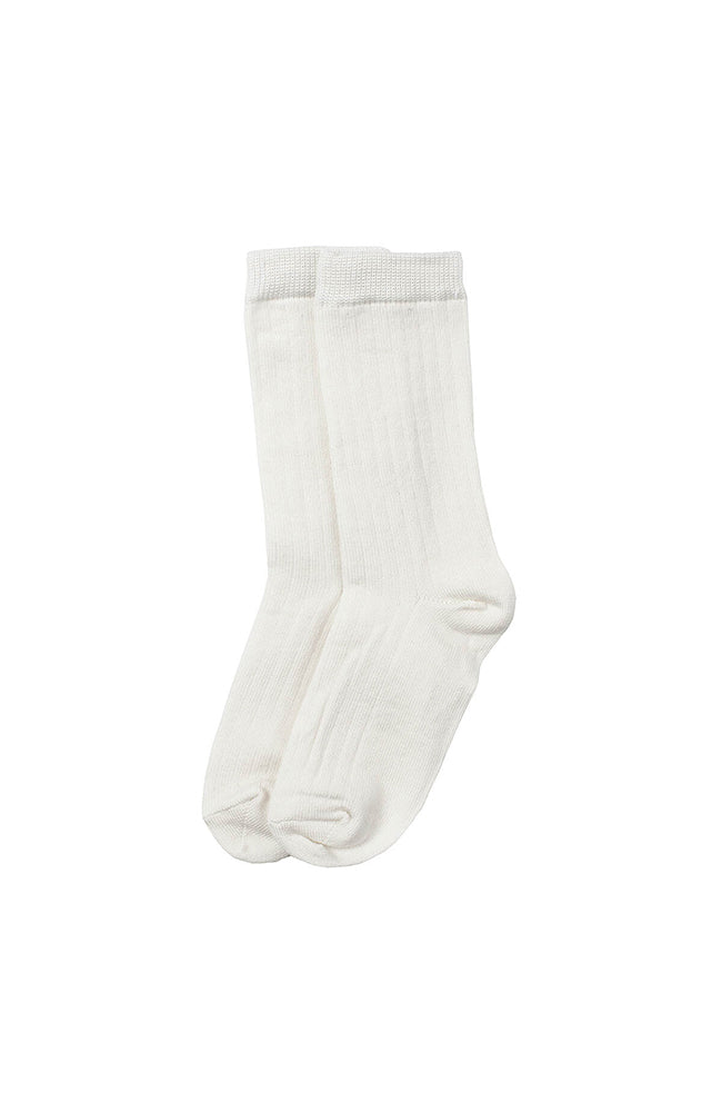 Merino Socks Premature 2pack - White Lillelam Strumpor