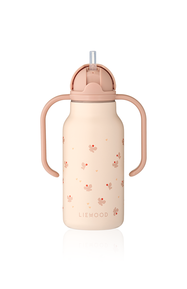 Kimmie Water Bottle 250 ml - Mini Butterfly/Apple Blossom