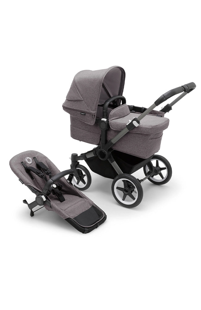 Donkey 5 Mono Complete - Graphite/Grey Melange Bugaboo Donkey