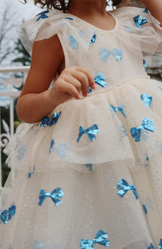 Yvonne Fairy Dress - Bowie Blue