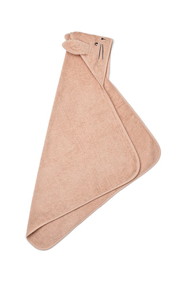 Albert Rabbit Hooded towel - Pale tuscany