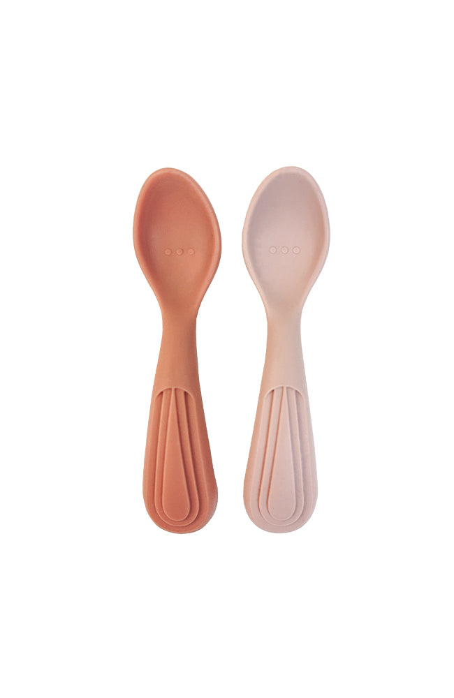 Spoons 2pack - Nude/Cinnamon