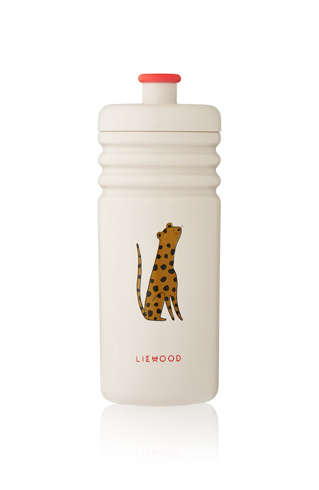 Lionel Statement Water Bottle - Leopard / Sandy