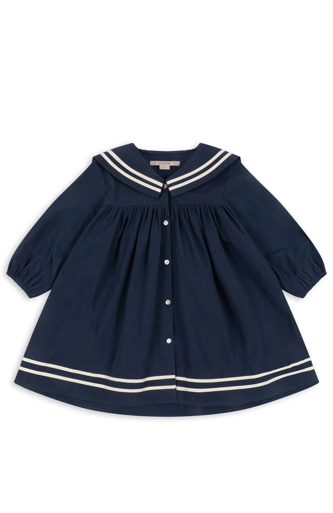 Sailor Dress - Navy Blazer