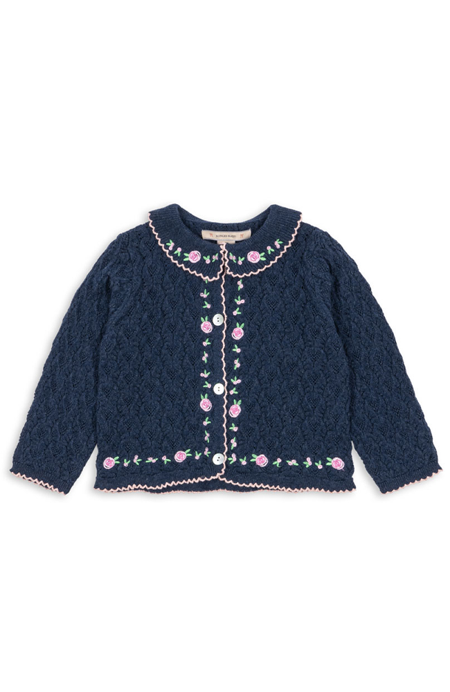 Rosier Cardigan - Ensign Blue Konges Slöjd Cardigan