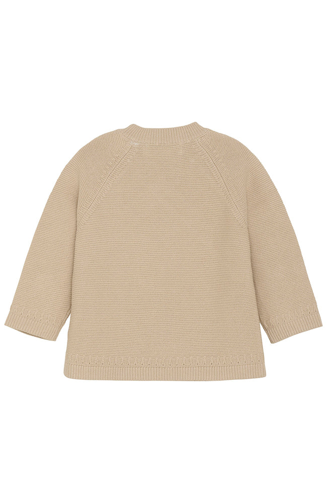 Cardigan Wrap Knit - Cement