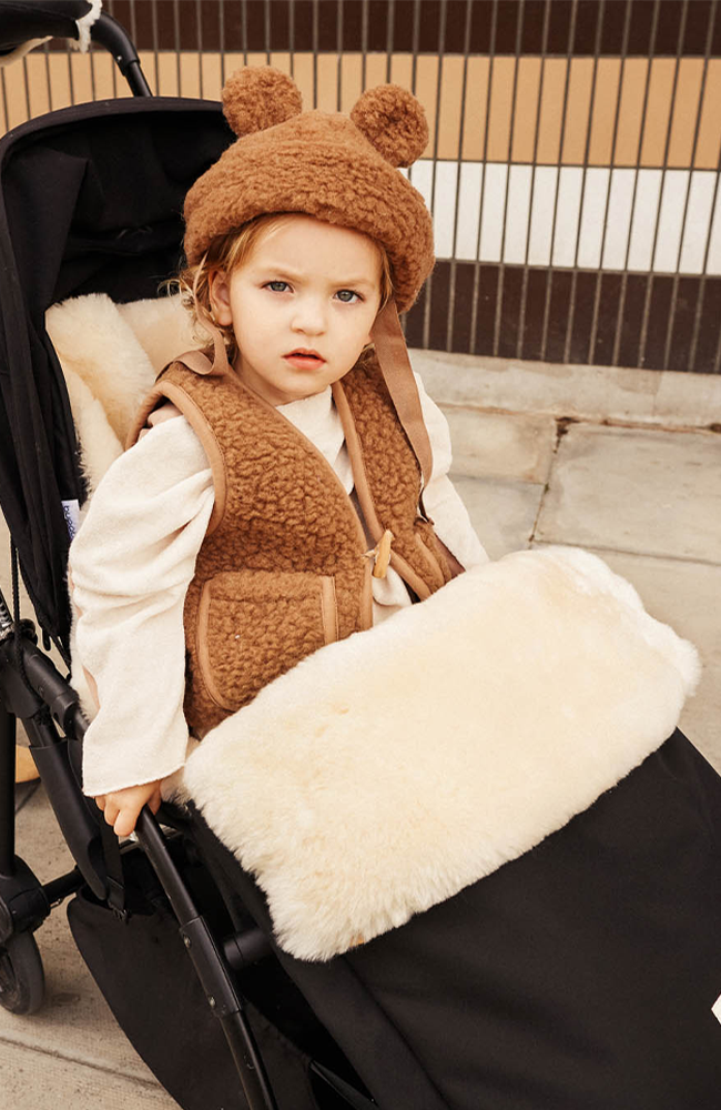 Puffmuff Stroller Liner - Milk