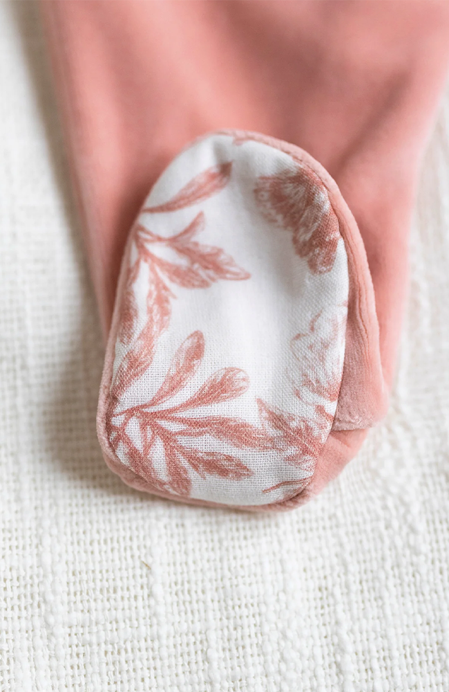 Onepiece - Pink in Velvet Print Toile de jouy