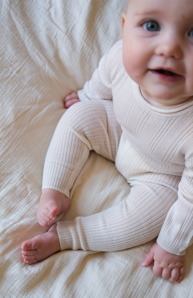Baby Rib Body - Ecru