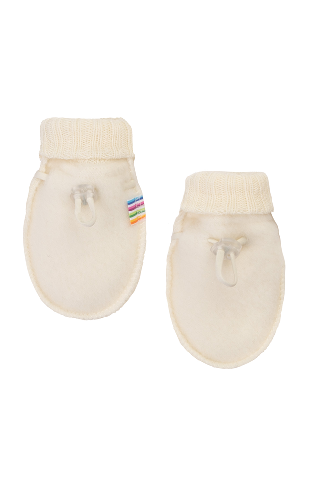 Wool Mittens - Creme Vit