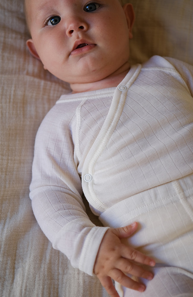 Wool Wrap-around Body - Nature White Joha Body