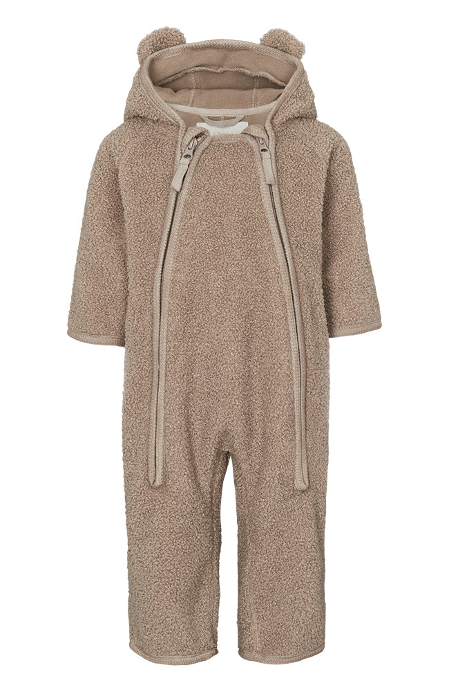 Robert B Suit Bonded Teddy - Moon Rock