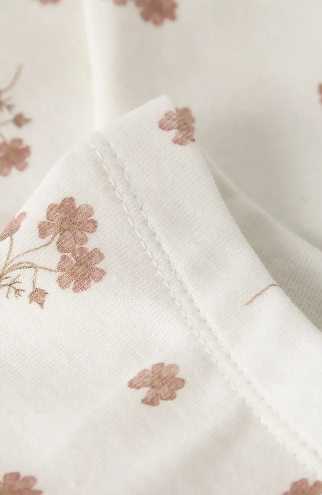 Layo Slim Leggings - Coconut Milk Flower Pink