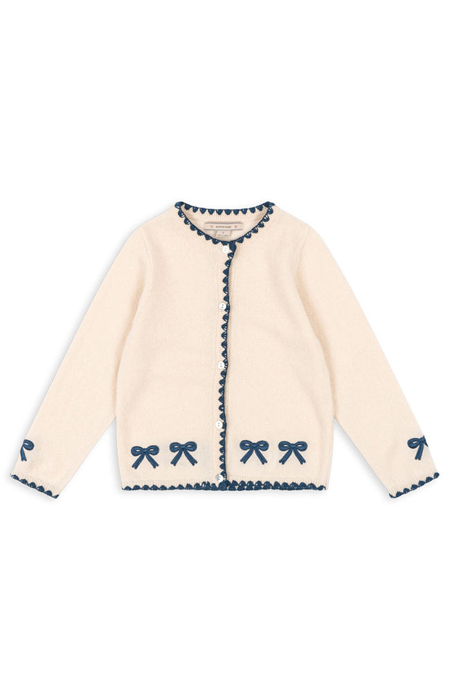 Collette Knit Cardigan - Off White Konges Slöjd Tröja