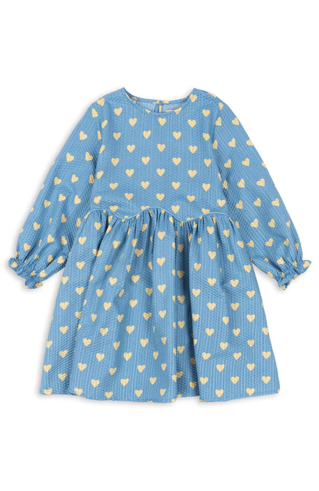 Vida Dress - Aisuru Blue Konges Slöjd Klänning