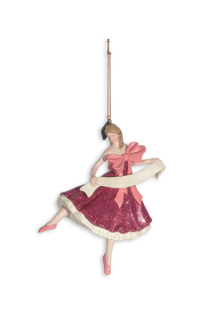 Christmas Bow Ballerina