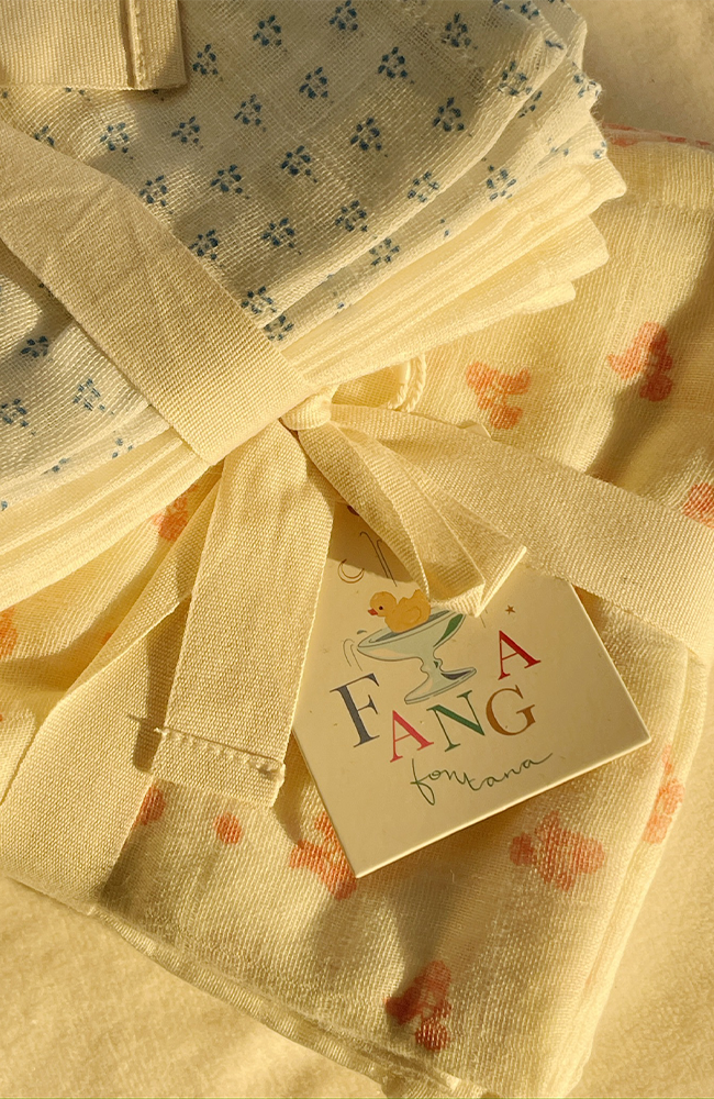 3 Pack Bellini Muslin Cloths - Ilmia Fanga Fontana filt