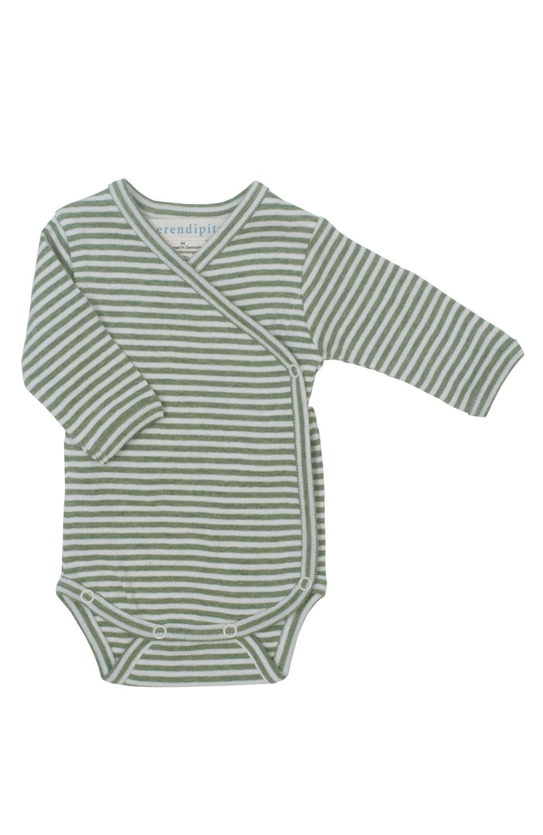 Newborn Wrap Body - Moss/Offwhite