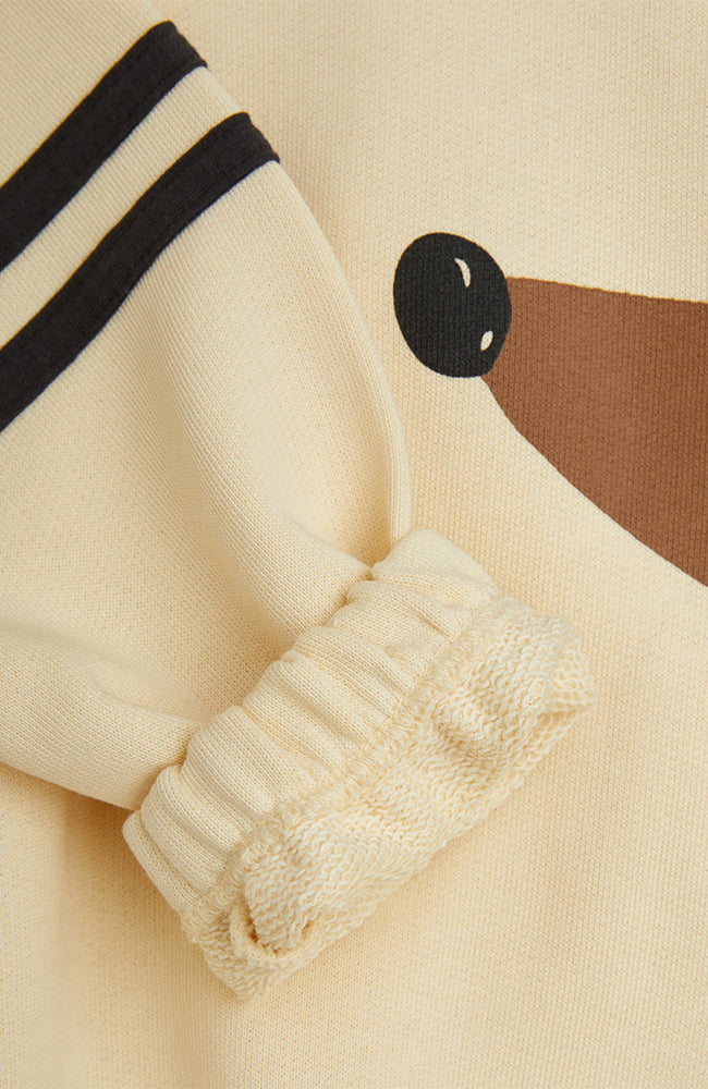 Dog sp Stripes Sweatshirt - Beige