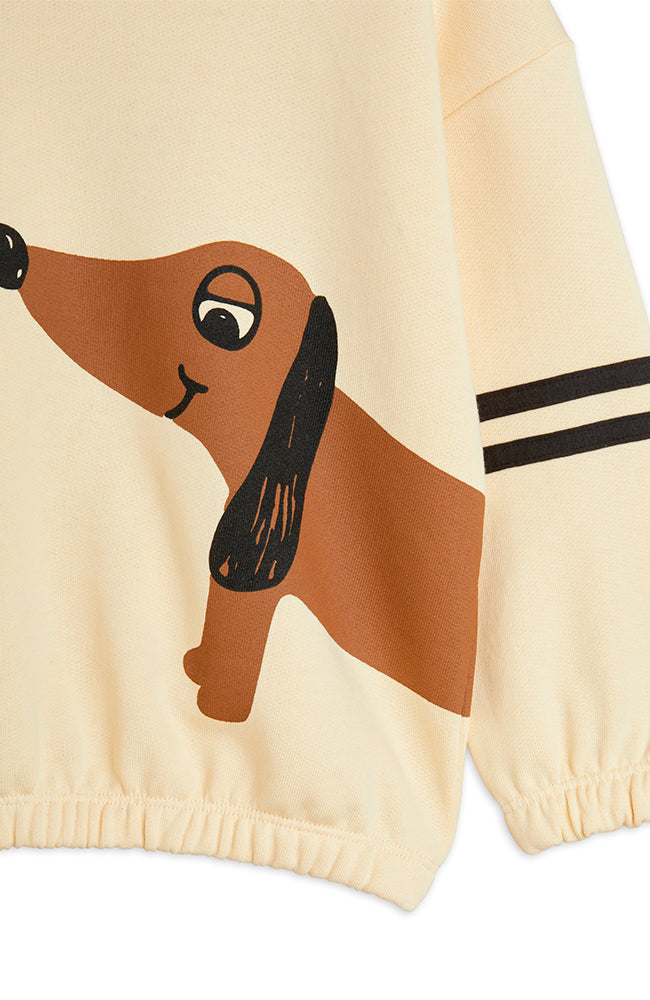 Dog sp Stripes Sweatshirt - Beige