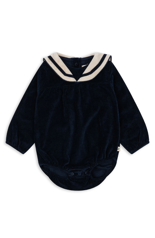 Matelot Romper - Navy Blazer