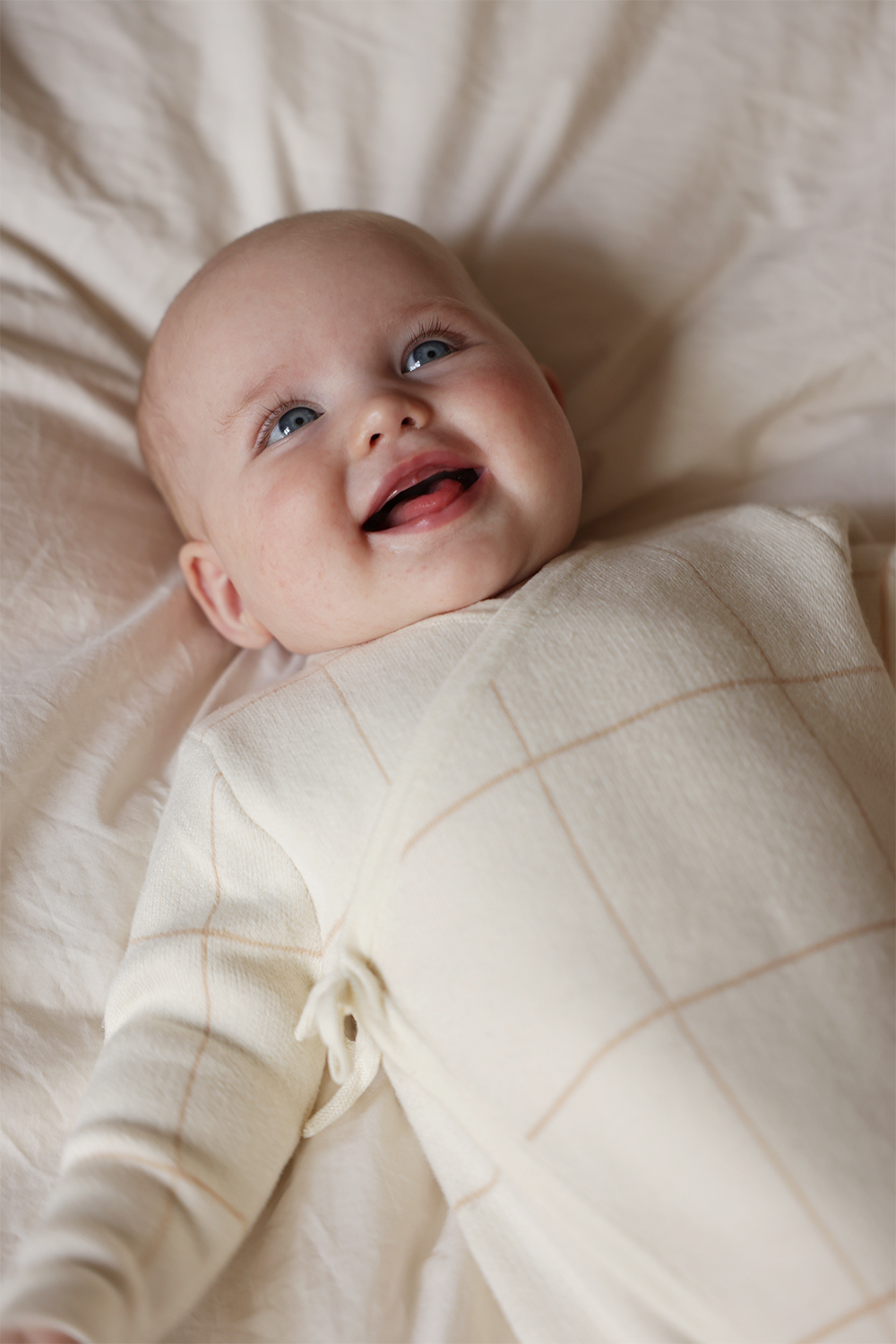 Onepiece Wrap - Beige/Cream Poppedi Onepiece