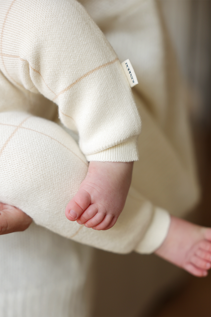 Pants - Beige/Cream Poppedi Byxor