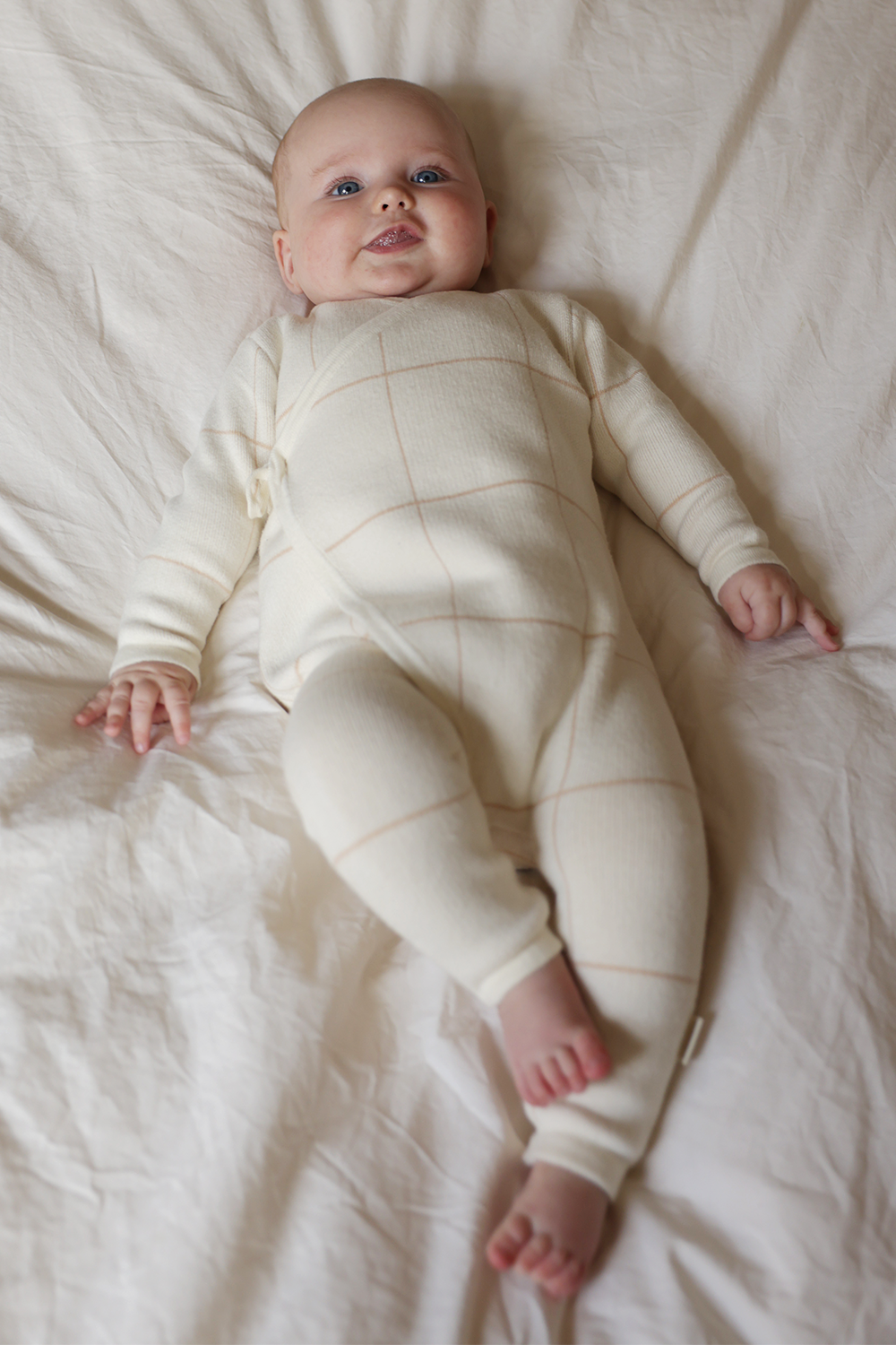 Onepiece Wrap - Beige/Cream Poppedi Onepiece