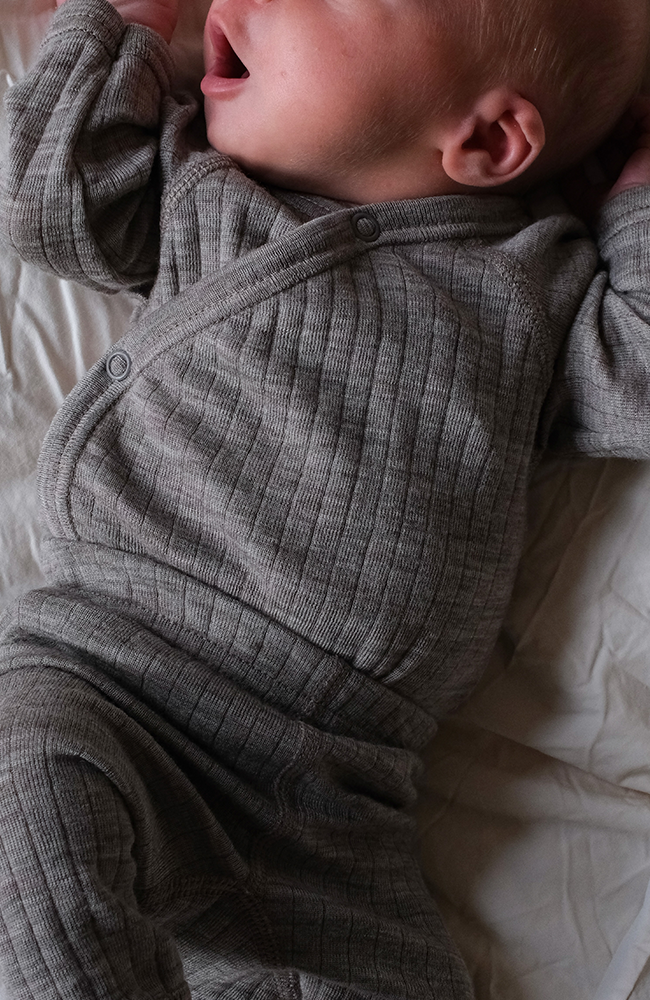 Wool Wrap-around Body - Sand 