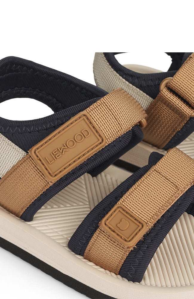 Monty Sandals - Golden Caramel Mix Liewood Skor