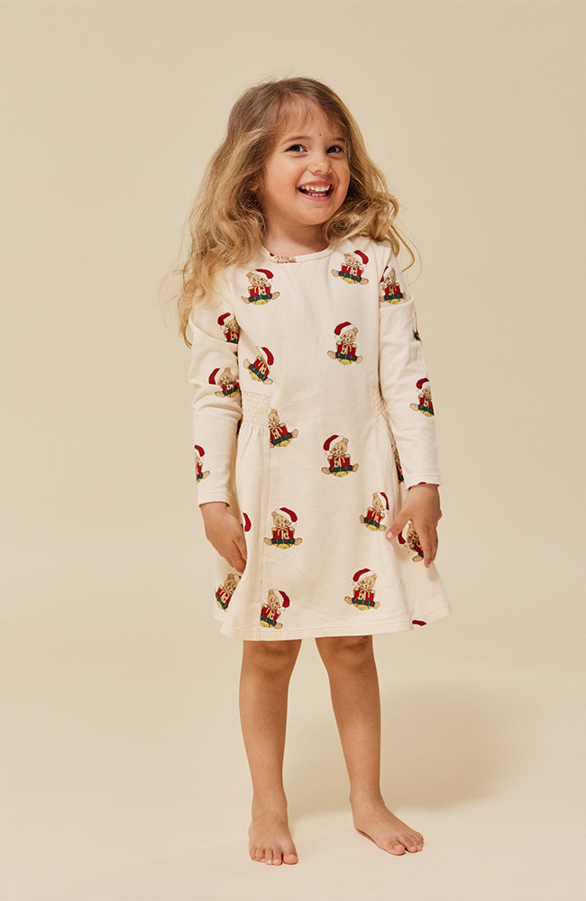 Basic Dress - Christmas Teddy Konges Slöjd Klänning