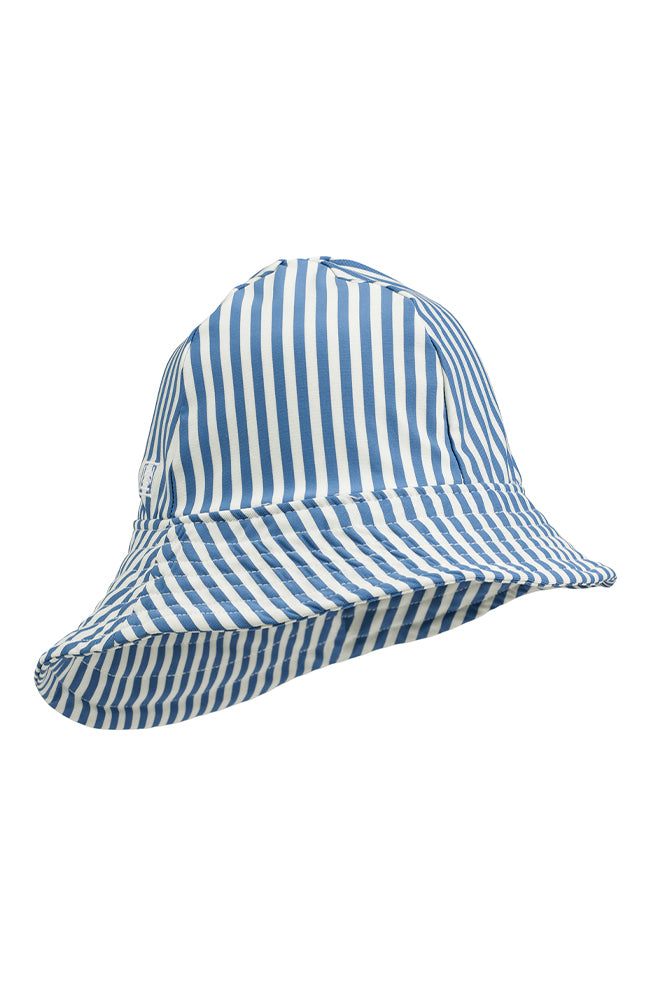 Josefine Sun Hat - Stripe Riverside / Creme de la creme Liewood Solhatt