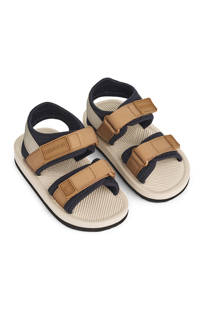 Monty Sandals - Golden Caramel Mix Liewood Skor